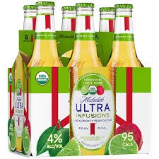 MICH ULTRA PRCK PEAR 6PK BTL