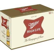 MILLER HIGH LIFE 18PK BTL