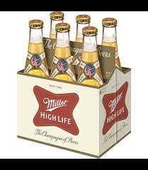 MILLER HIGH LIFE 6PK BTL