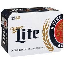 MILLER LITE 12PK CAN