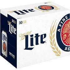 MILLER LITE 30PK CAN