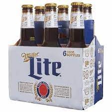 MILLER LITE 6PK BTL