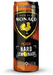 MONACO HARD LEMON/PEACH 4PK