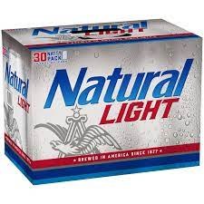 NATURAL LIGHT 30PK