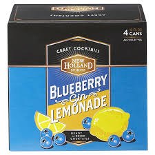 NEW HOLLAND BLUE/LEM GIN 4PK