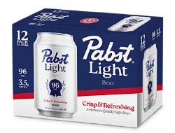 PABST LIGHT 12PK CAN