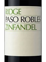 Ridge Zinfandel Paso Robles