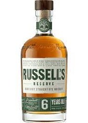 RUSSELLS 6YR RYE RSV 750ML