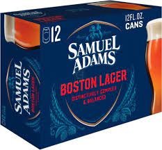 SAM ADAMS LAGER 12PK CAN