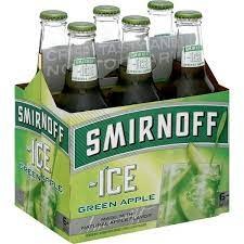 SMIRNOFF GREEN APPLE 6PK