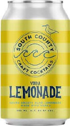 SOUTH COUNTY VODKA LEMON 4PK