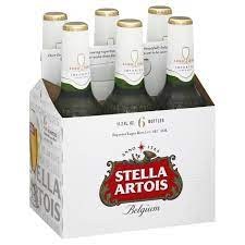 STELLA ARTOIS 6PK BTL