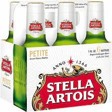 STELLA ARTOIS 7OZ 6PK BTL