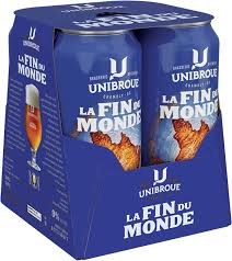 UNIBROUE LA FIN DU MONDE 4PK