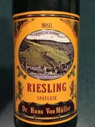 Von Muller Riesling Spatlese