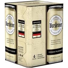 WARSTEINER PILS 4PK CAN