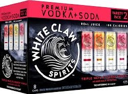 WHITE CLAW VODKA #2 8PK