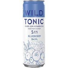 WILD TONIC BLUEBERRY BASIL 4PK