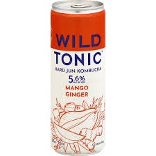 WILD TONIC MANGO GINGER 4PK