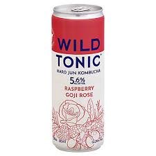 WILD TONIC RASPBERRY ROSE 4PK