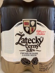 ZATECKY DARK LAGER 4-PK CAN