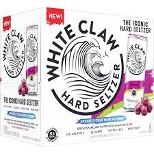 WHITE CLAW GRAPE 6PK