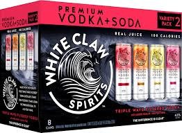 WHITE CLAW VODKA #2 8PK