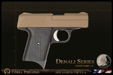 Cobra Denali Tan .380