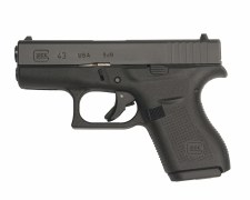 Glock 43 Gen4 9mm (2) 6-rd
