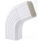 00871 AL ELBOW 3" SQ B BRWN