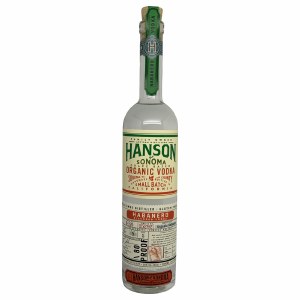 Hanson of Sonoma Organic Habanero Vodka
