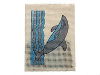 EMBROIDERY DOLPHIN 2