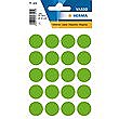 HERMA LABELS ROUND GREEN 19mm
