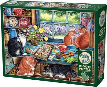 Cobble Hill 1000pc Cats Retreat