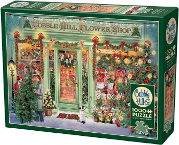 Cobble Hill 1000pc Christmas Flower Shop