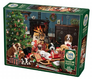 Cobble Hill 1000pc Christmas Puppies