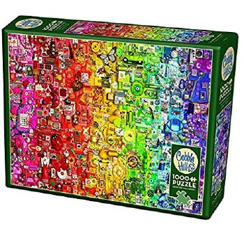 Cobble Hill 1000pc Colourful Rainbow