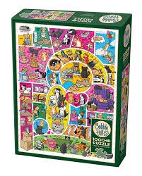 Cobble Hill 1000pc Doodlecats