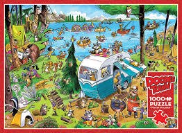 Cobble Hill 1000pc Doodle Town Call Of The Wild
