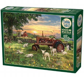 Cobble Hill 1000pc Field At Sunrise