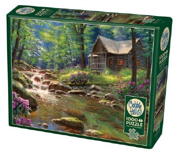 Cobble Hill 1000pc Fishing Cabin