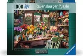 Ravensburger 1000pc My Haven The Flower Arrangers Shed