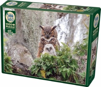 Cobble Hill 1000pc Great Horned Owl