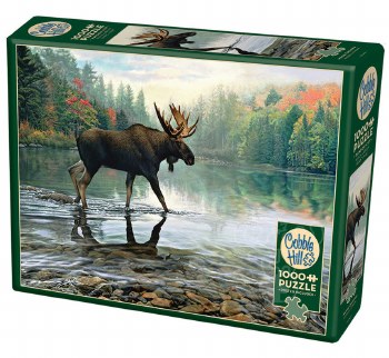 Cobble Hill 1000pc Moose Crossing
