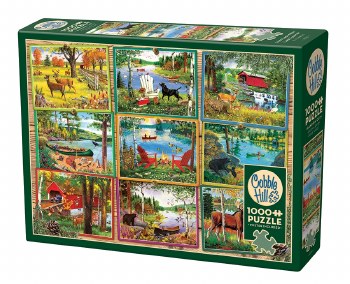 Cobble Hill 1000pc Postcards From Lake Country