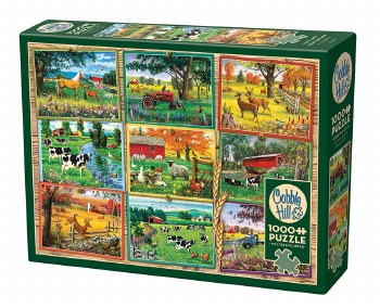 Cobble Hill 1000pc Postcards From The Farm