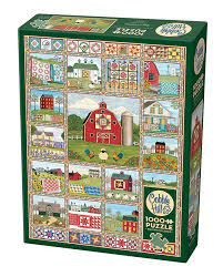 Cobble Hill 1000pc Quilt Country