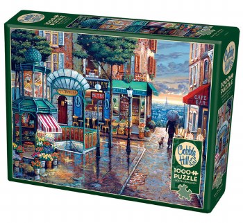 Cobble Hill 1000pc Rainy Day Stroll