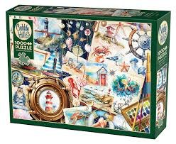 Cobble Hill 1000pc Seashore Sketchbook