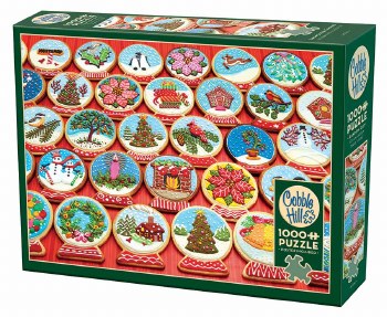 Cobble Hill 1000pc Snow Globe Cookies